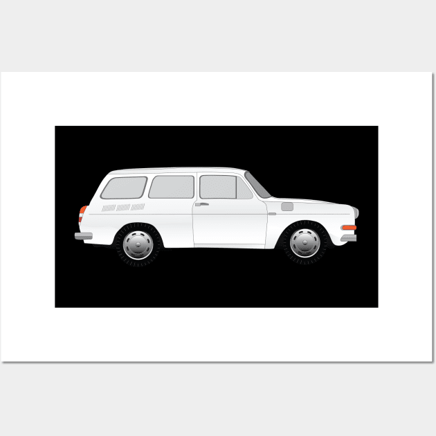 Volvo 245 DL Wall Art by kindacoolbutnotreally